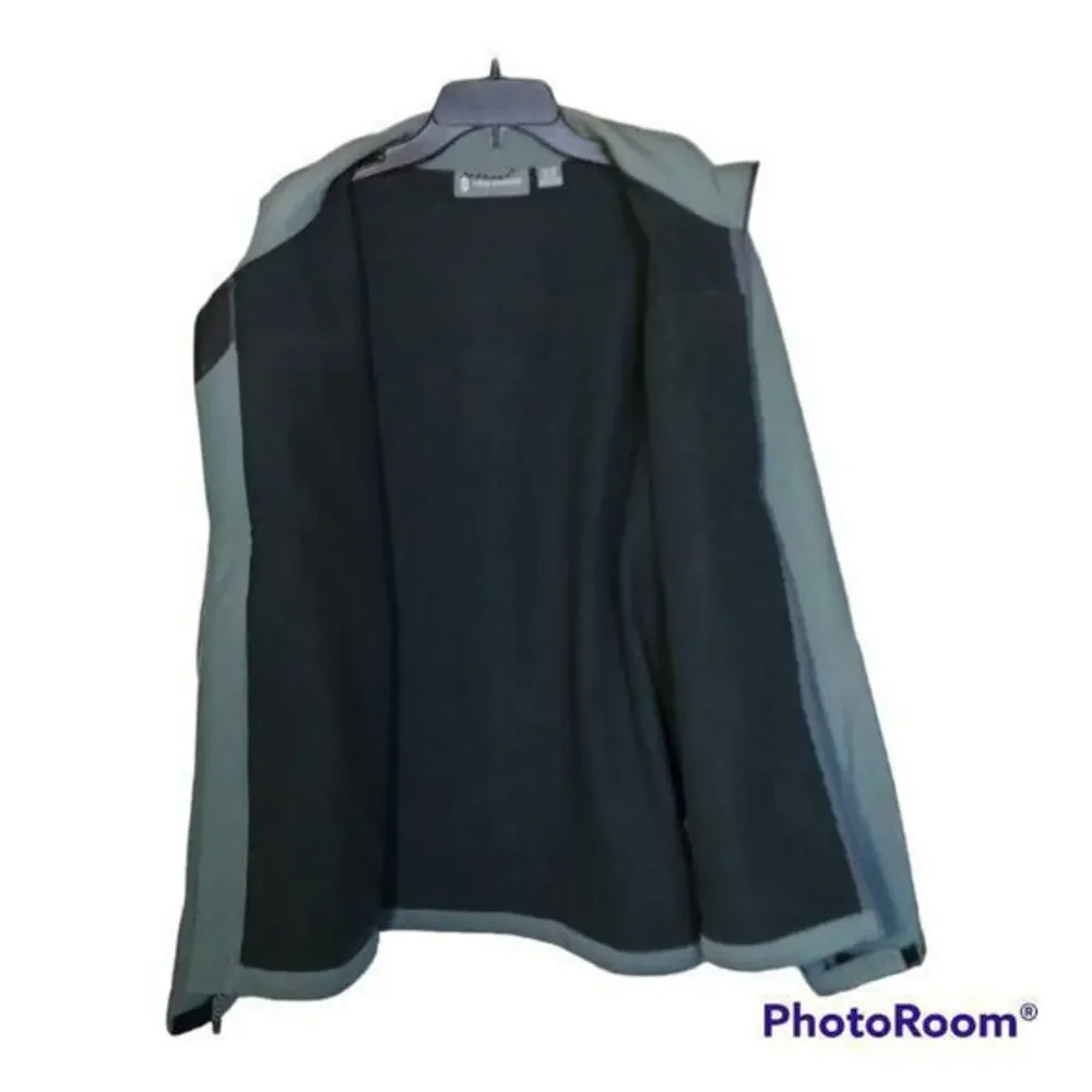 Free Country Jacket Full Zip Pewter Zip‎ Pockets Mens Size XL 46-48